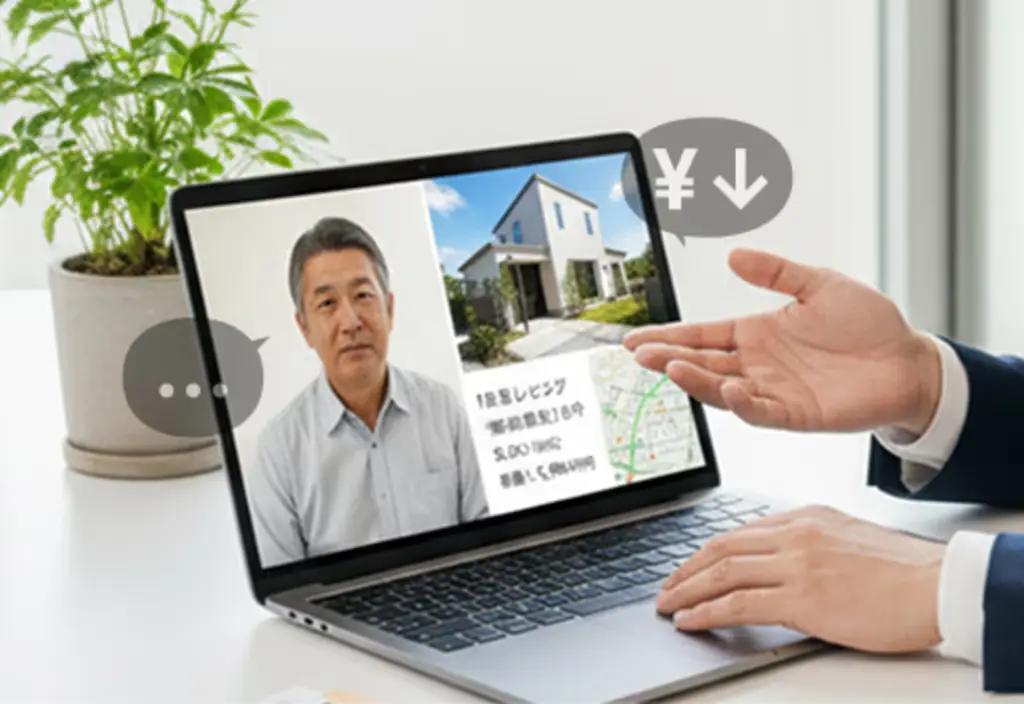 値下げ提案をする際に、納得感を持ってもらいにくい様子の画像